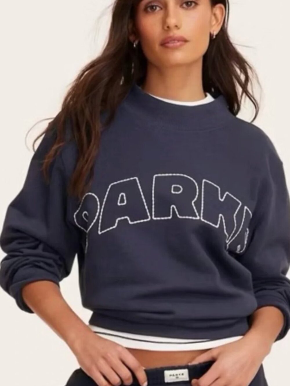 Parke X Target Navy Sweatshirpt L/XL NEW w/ tags